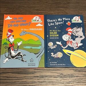 Dr. Seuss Hardcover book set of 2
